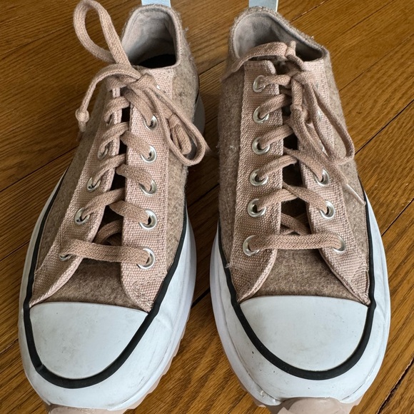 Converse Wool Platform Sneakers - Picture 2 of 6